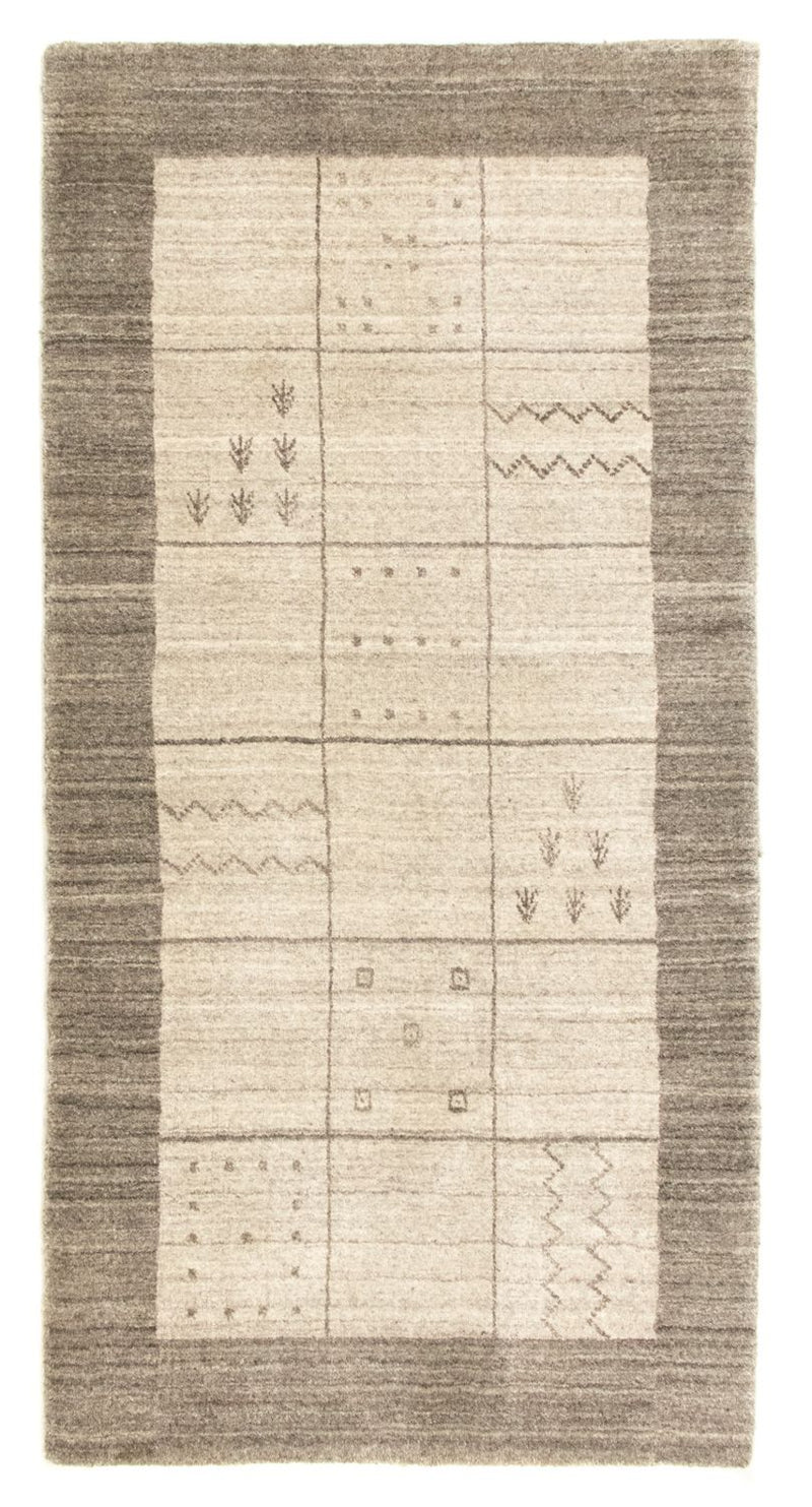 Tappeto vintage - 140 x 70 cm - argento