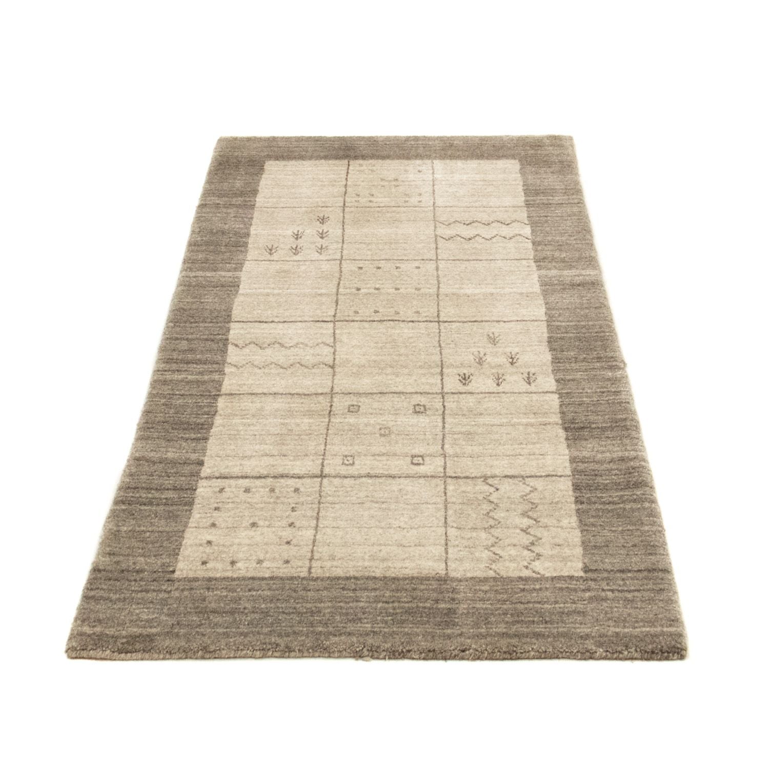 Tappeto vintage - 140 x 70 cm - argento