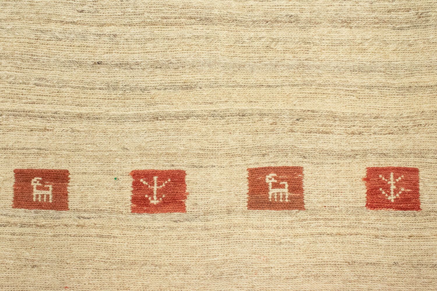 Tappeto Gabbeh - Indus - 180 x 120 cm - beige