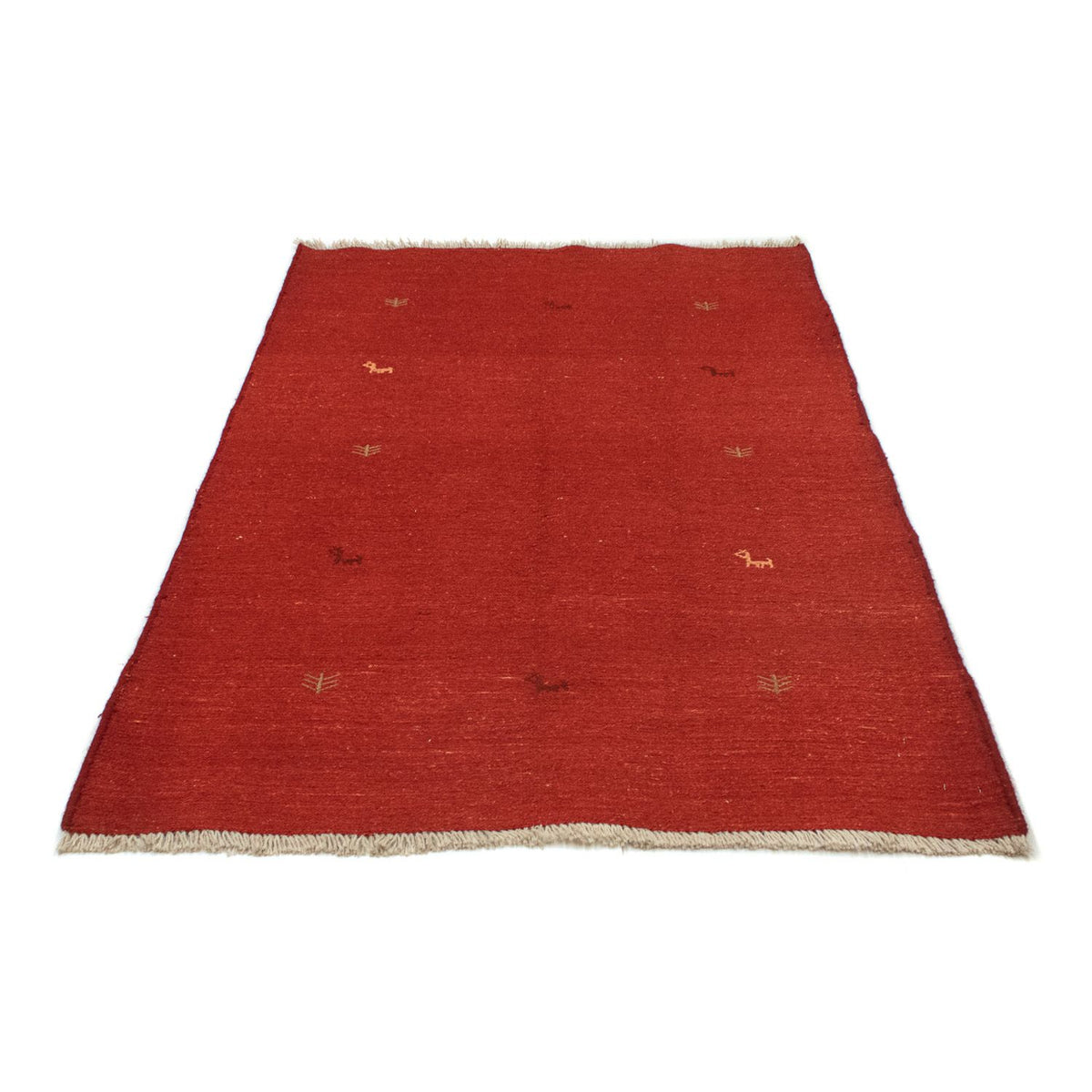 Tappeto Gabbeh - Indus - 180 x 120 cm - rosso