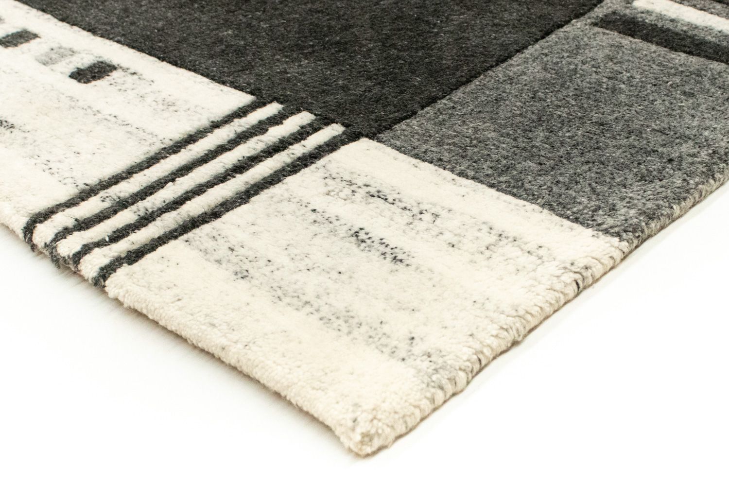 Tappeto vintage - 200 x 140 cm - nero
