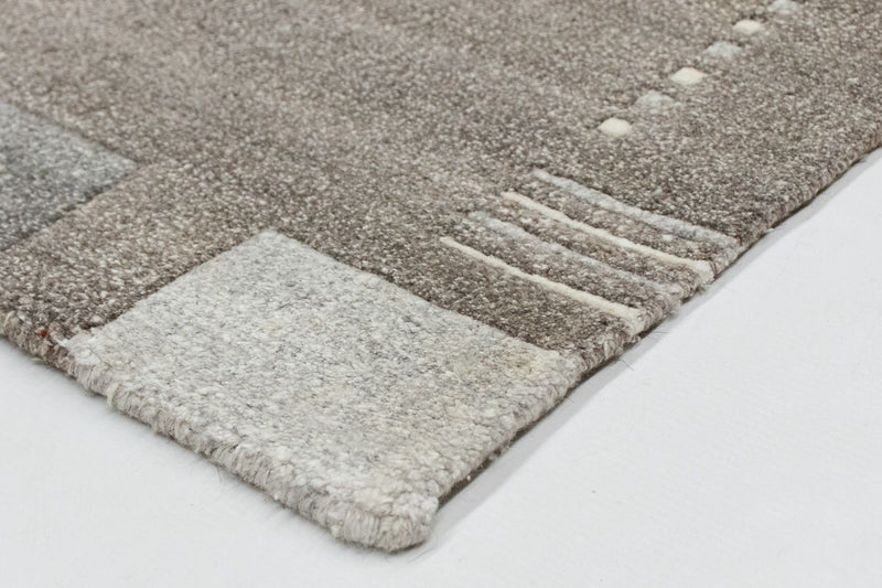 Tappeto Nepal - 90 x 60 cm - grigio