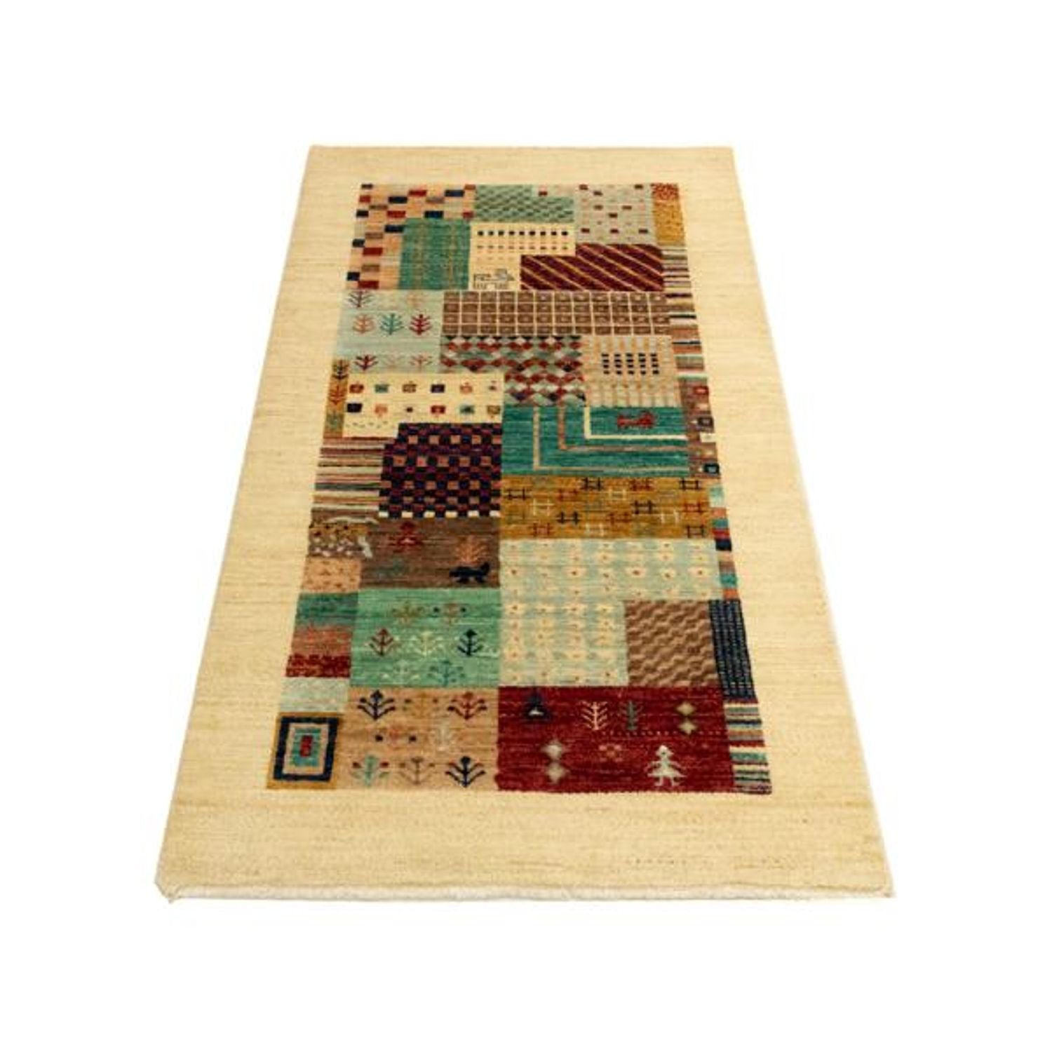 Tappeto di design - 137 x 69 cm - beige