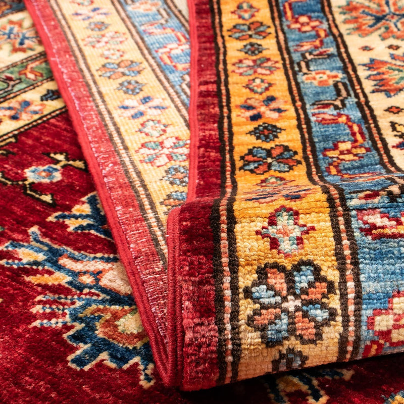 Tappeto Ziegler - Kazak - 246 x 179 cm - rosso scuro