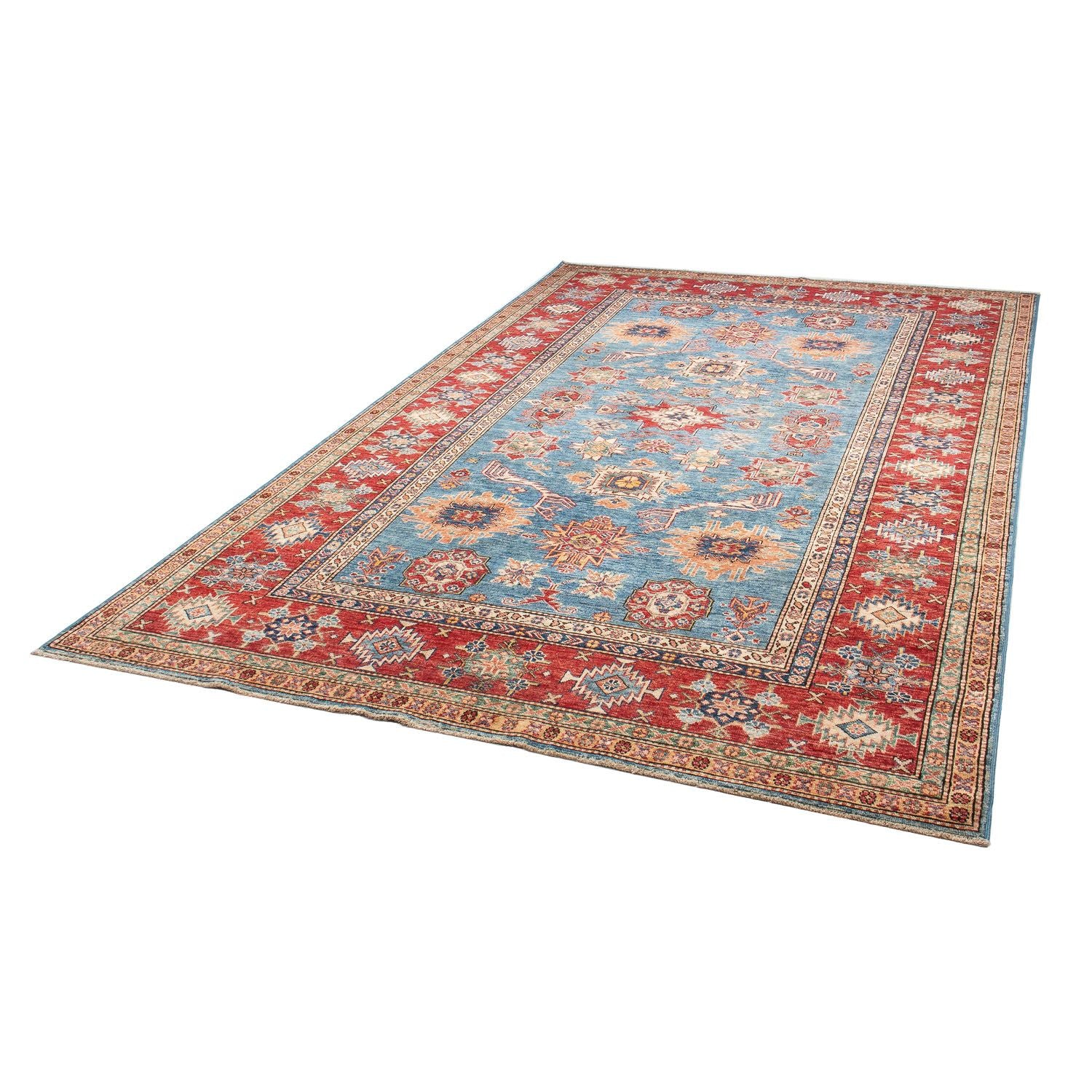 Tappeto Ziegler - Kazak - 286 x 182 cm - blu