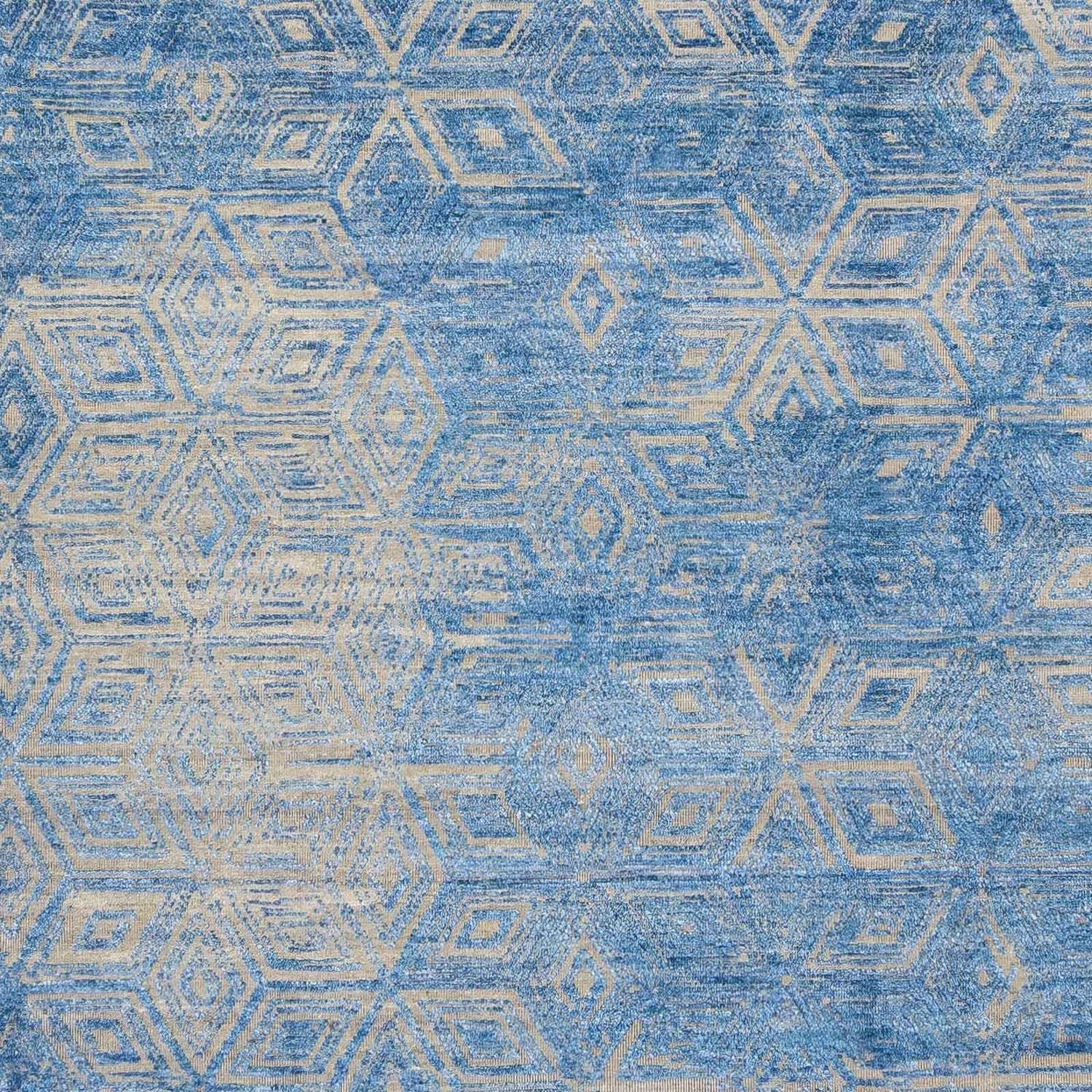 Tappeto di design - 307 x 248 cm - blu