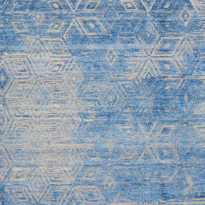 Tappeto di design - 307 x 248 cm - blu
