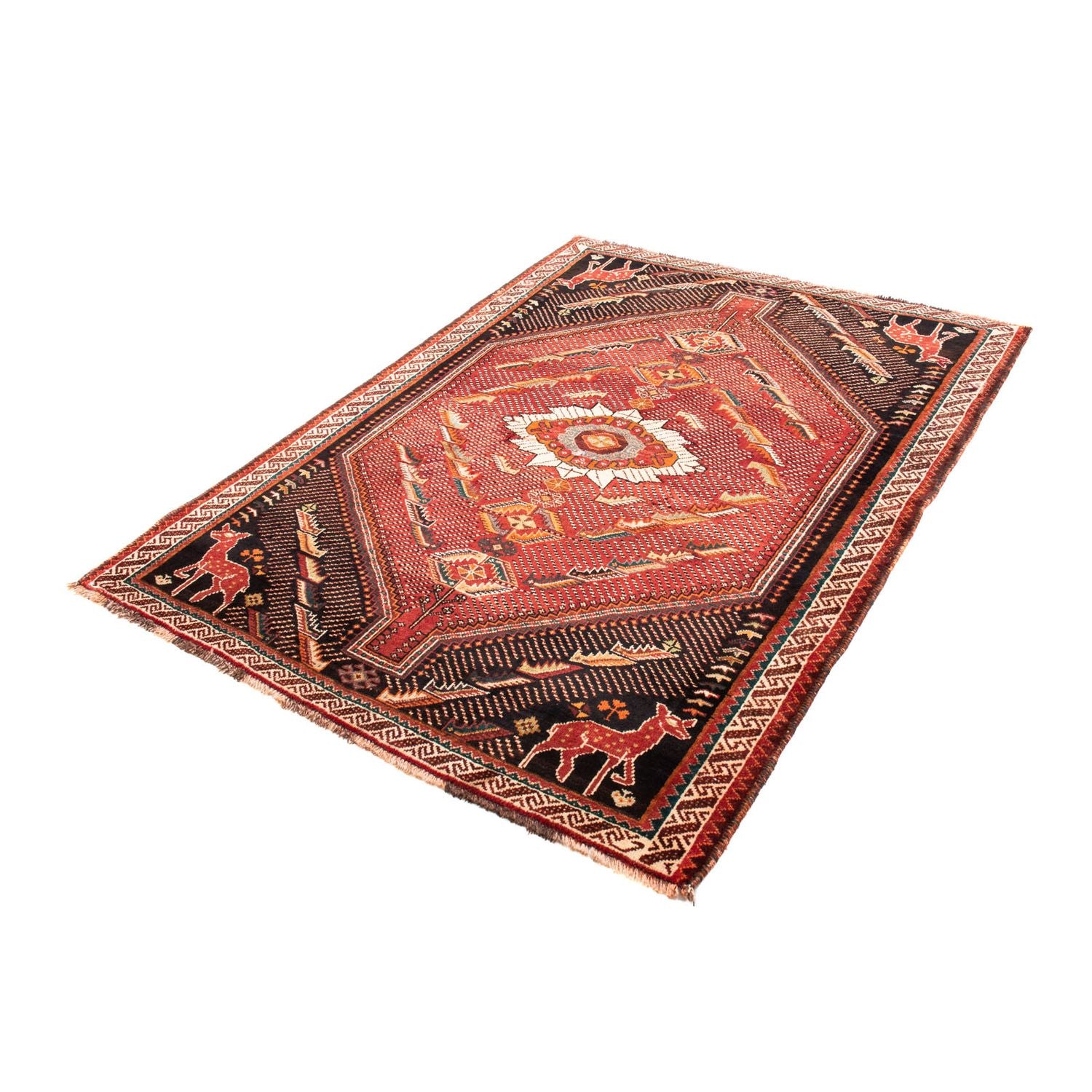 Tappeto Persero - Nomade - 167 x 127 cm - rosso scuro