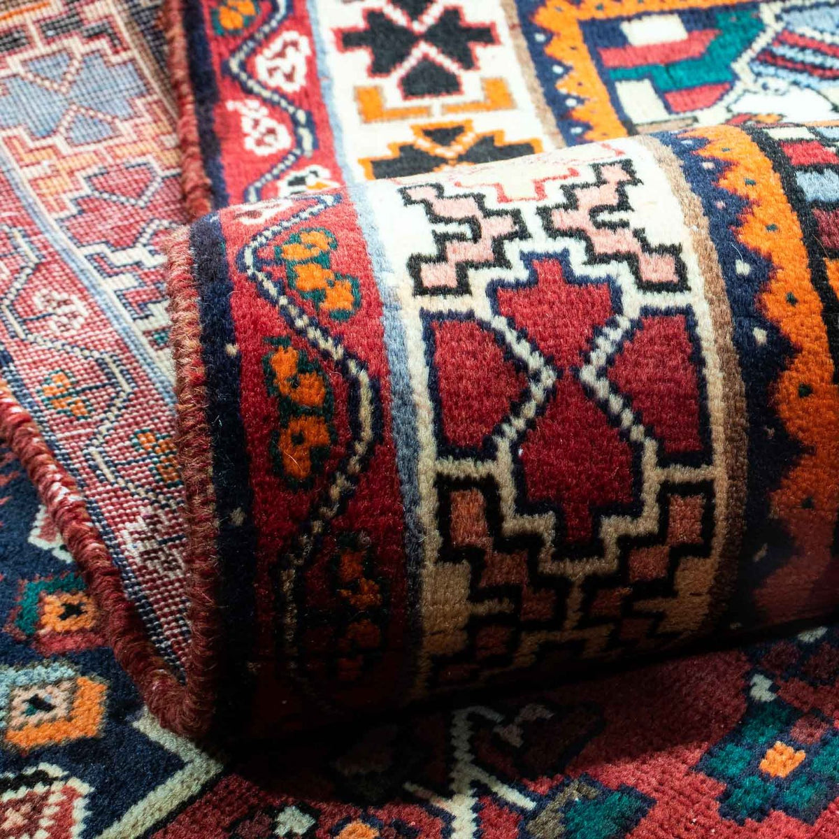 Tappeto Persero - Nomade - 255 x 163 cm - rosso scuro