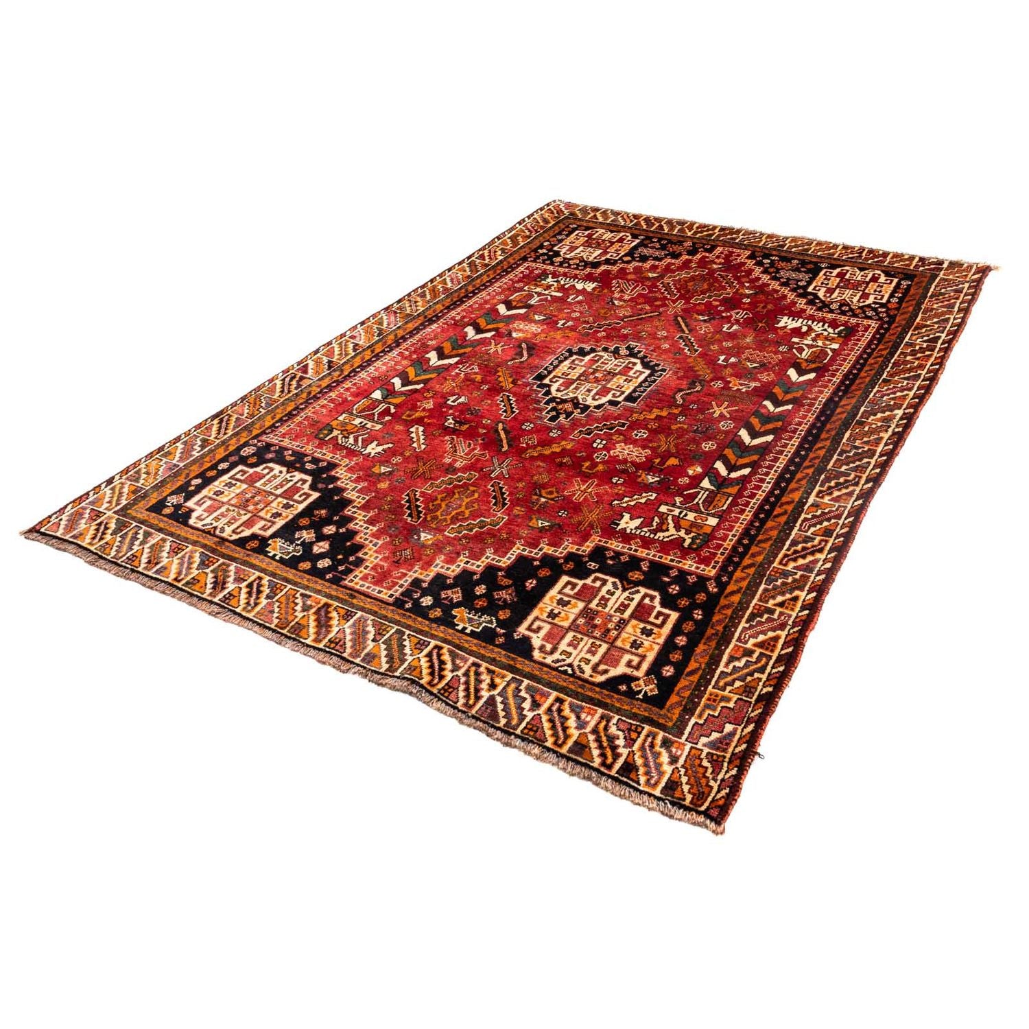 Tappeto Persero - Nomade - 234 x 155 cm - rosso scuro