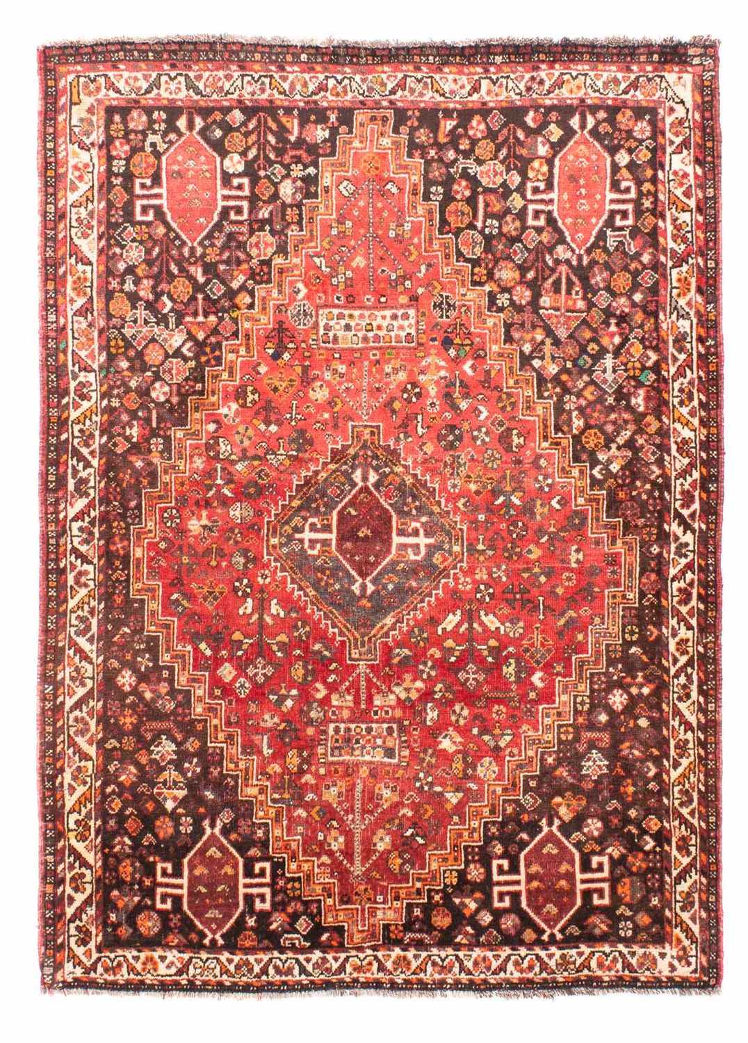 Tappeto Persero - Nomade - 176 x 123 cm - rosso scuro