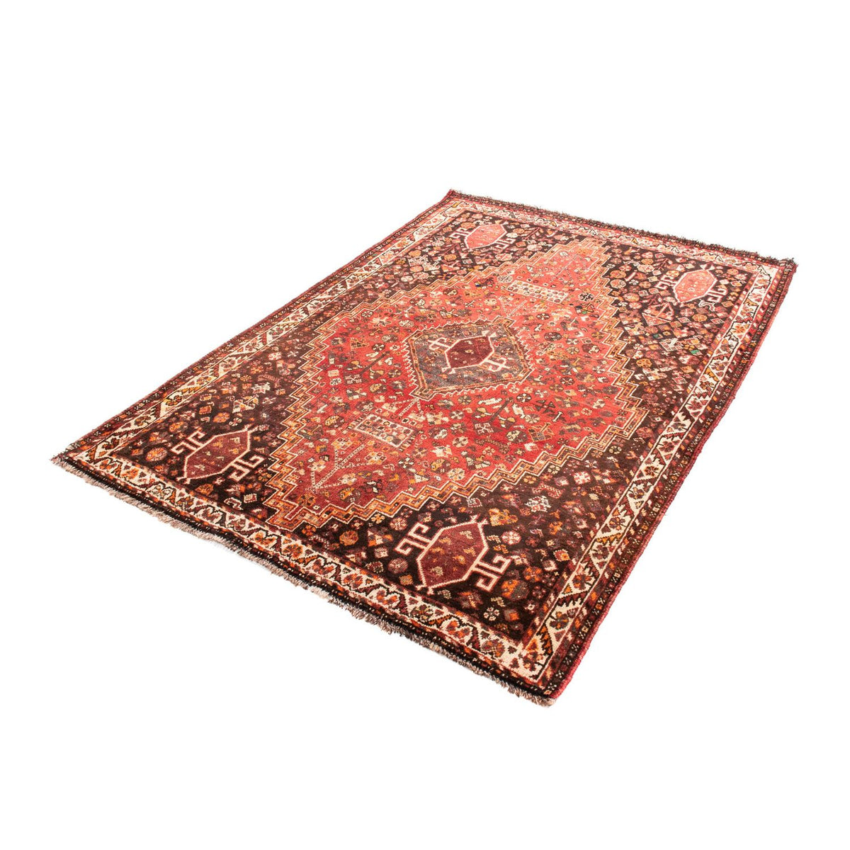 Tappeto Persero - Nomade - 176 x 123 cm - rosso scuro