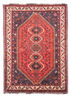 Shiraz Tappeto 116x155cm - Tappeto persiano - Rettangolo / Rosso scuro / 116 x 155 cm Rettangolo