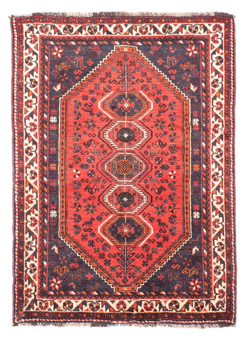 Tappeto Persero - Nomade - 155 x 116 cm - rosso scuro