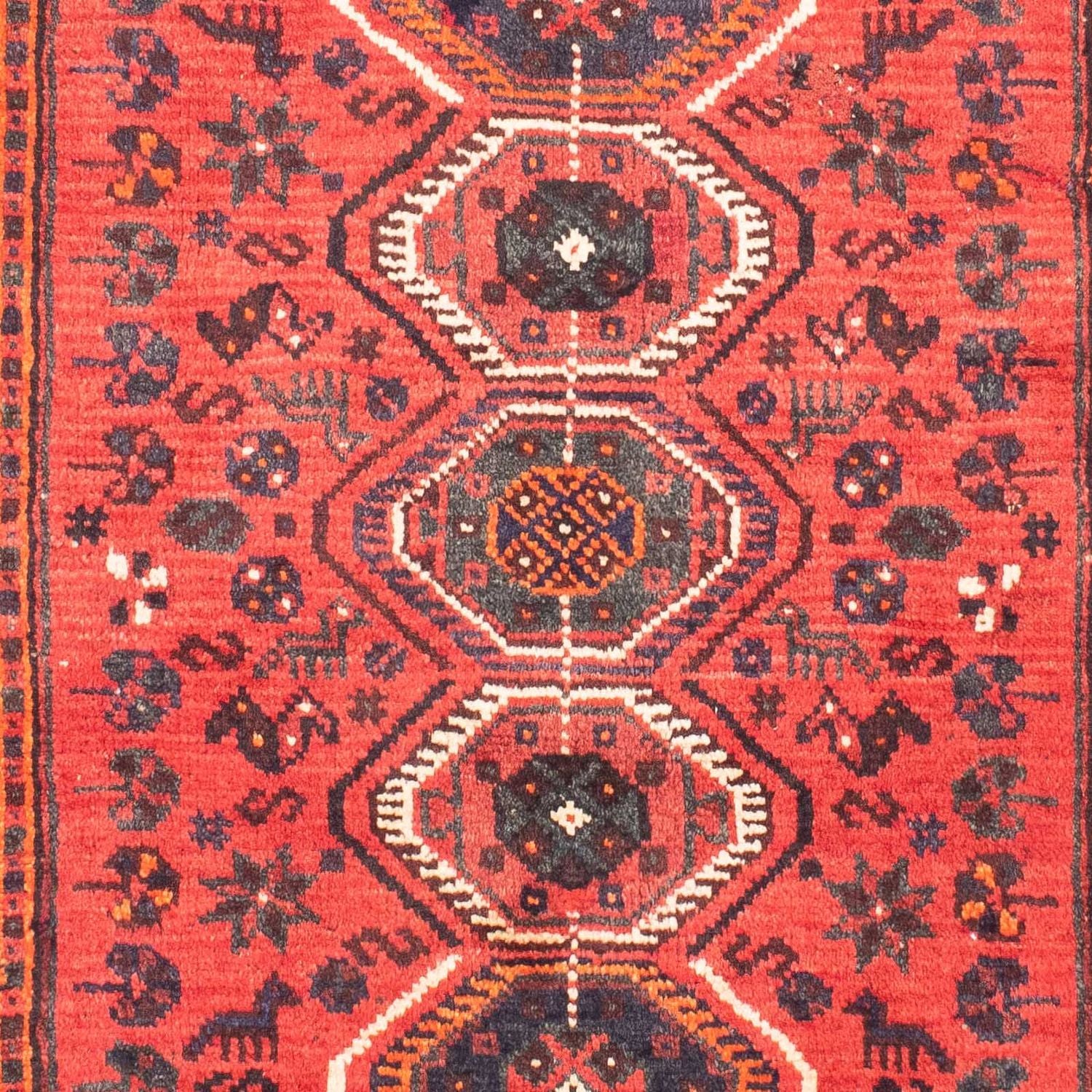 Tappeto Persero - Nomade - 155 x 116 cm - rosso scuro