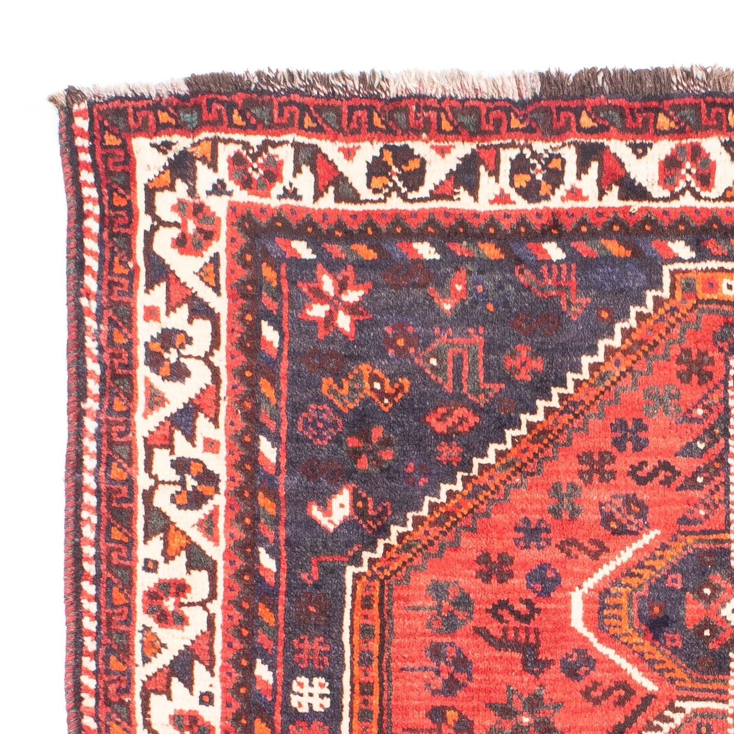 Tappeto Persero - Nomade - 155 x 116 cm - rosso scuro