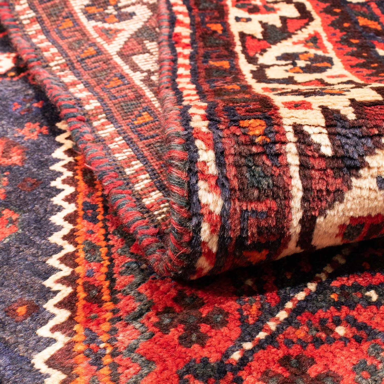 Tappeto Persero - Nomade - 155 x 116 cm - rosso scuro