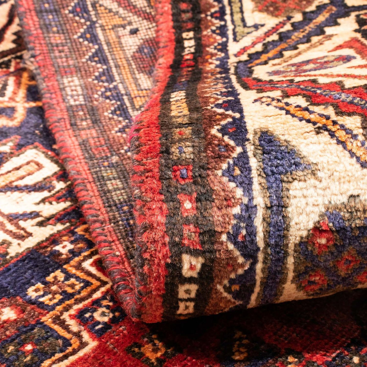 Tappeto Persero - Nomade - 162 x 105 cm - rosso scuro