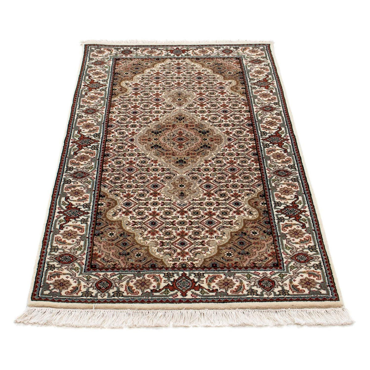 Tappeto Persero - Tabriz - 140 x 73 cm - beige
