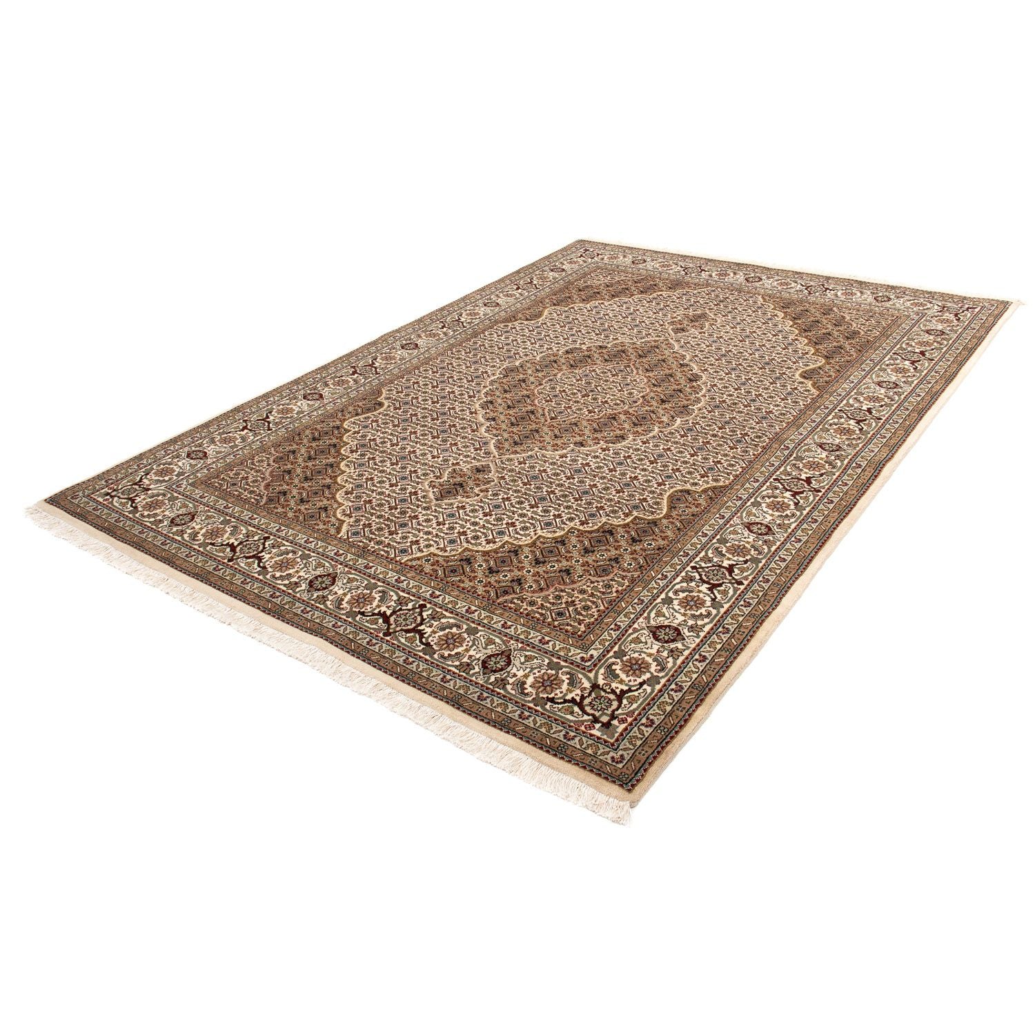 Tappeto Persero - Tabriz - 242 x 171 cm - beige