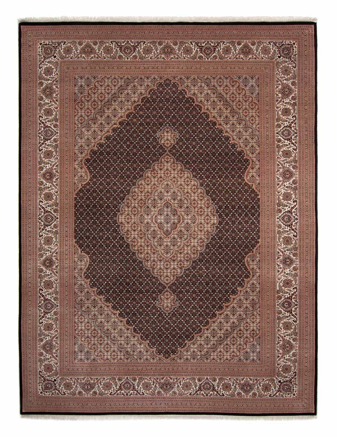 Tappeto Persero - Tabriz - 346 x 253 cm - blu scuro