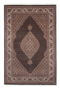 Tappeto Persero - Tabriz - 298 x 198 cm - blu scuro
