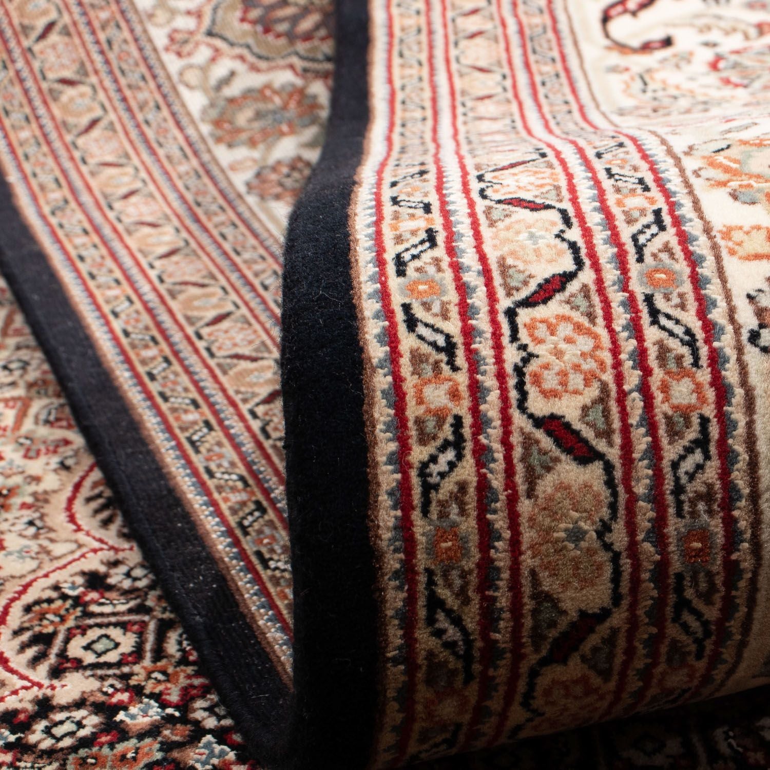 Tappeto Persero - Tabriz - 299 x 202 cm - blu scuro