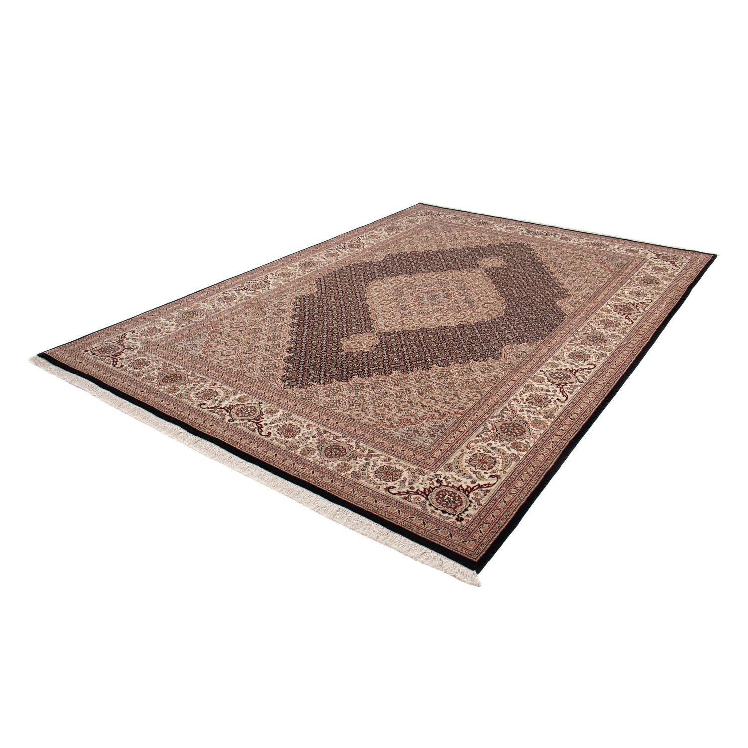 Tappeto Persero - Tabriz - 299 x 202 cm - blu scuro