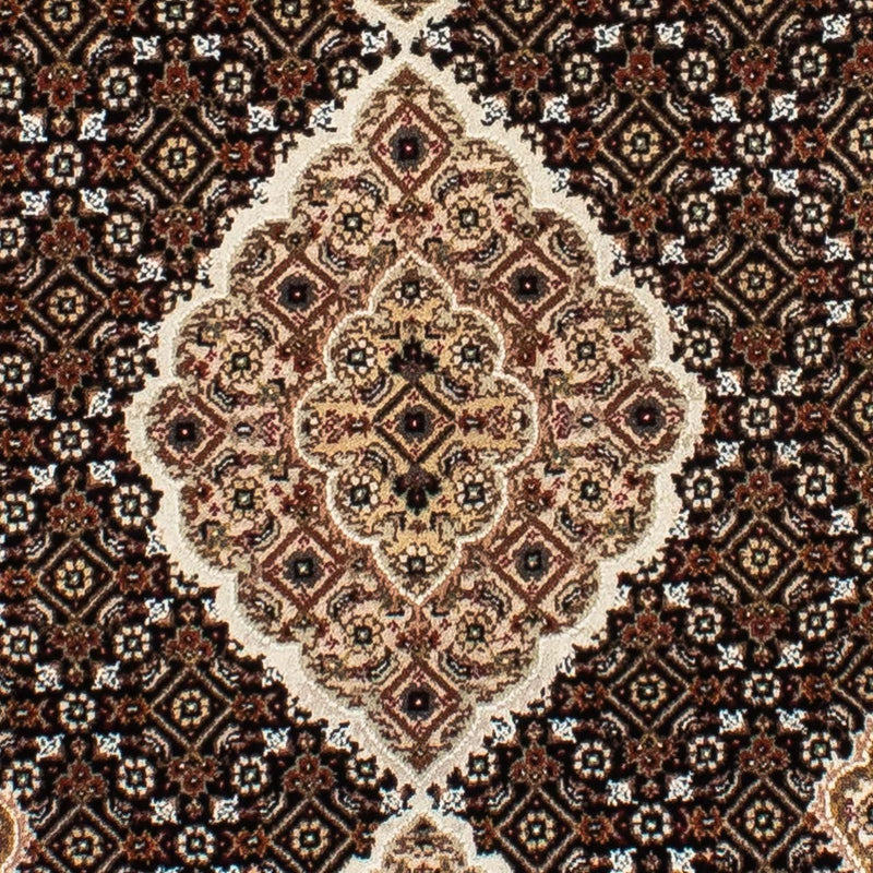 Tappeto corsia Tappeto Persero - Tabriz - 201 x 84 cm - blu scuro