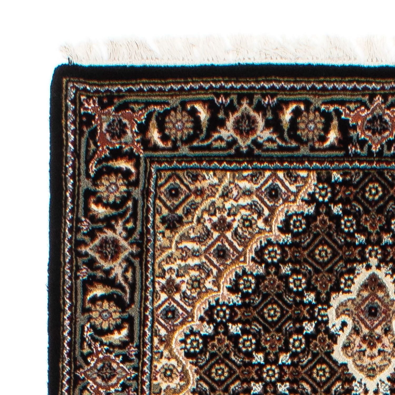 Tappeto corsia Tappeto Persero - Tabriz - 201 x 84 cm - blu scuro