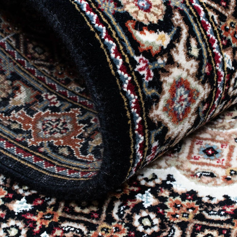 Tappeto corsia Tappeto Persero - Tabriz - 201 x 84 cm - blu scuro