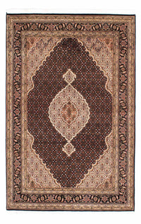 Tappeto Persero - Tabriz - 239 x 166 cm - blu scuro
