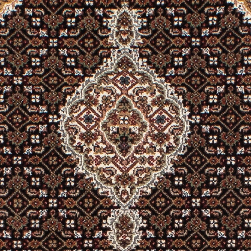 Tappeto corsia Tappeto Persero - Tabriz - 196 x 73 cm - blu scuro