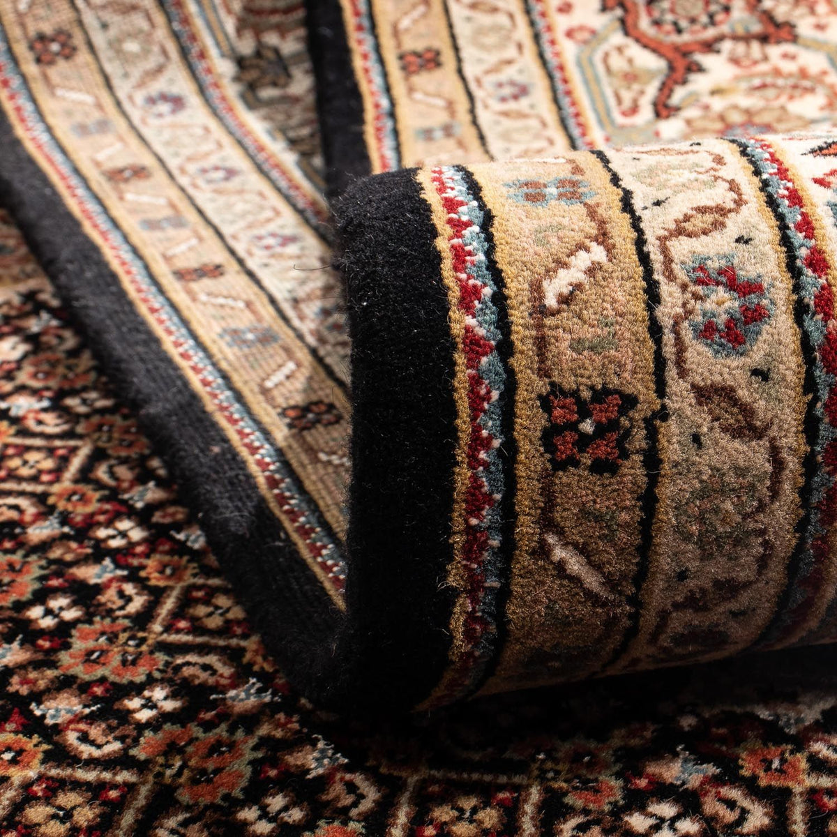 Tappeto Persero - Tabriz - 242 x 172 cm - blu scuro