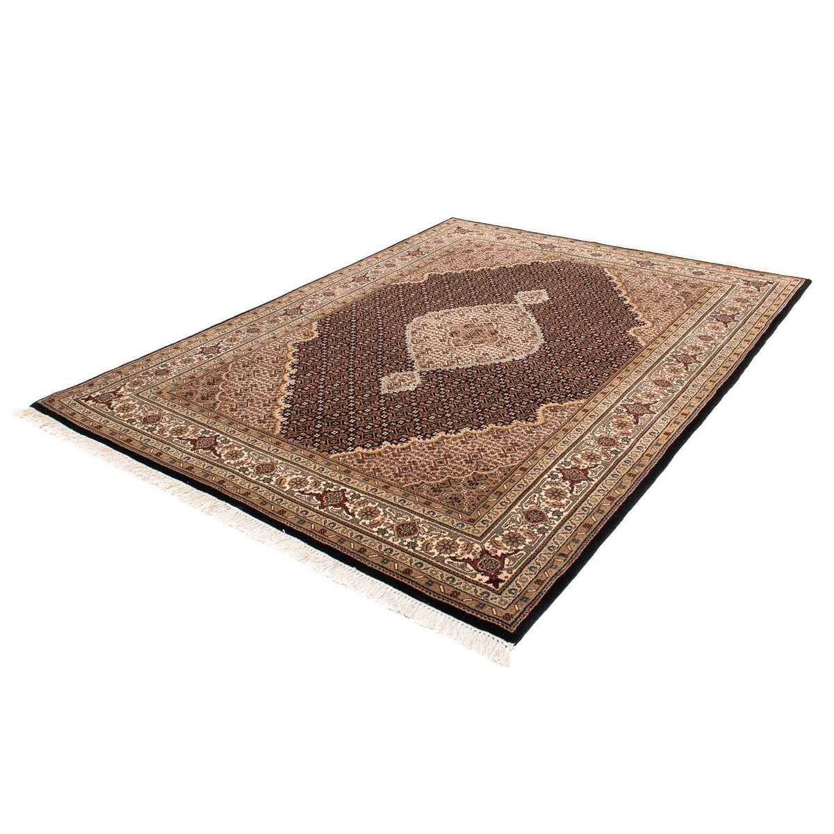 Tappeto Persero - Tabriz - 242 x 172 cm - blu scuro