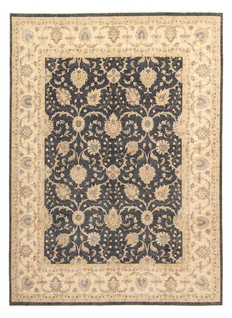 Tappeto Ziegler - Moderno - 380 x 303 cm - marrone scuro