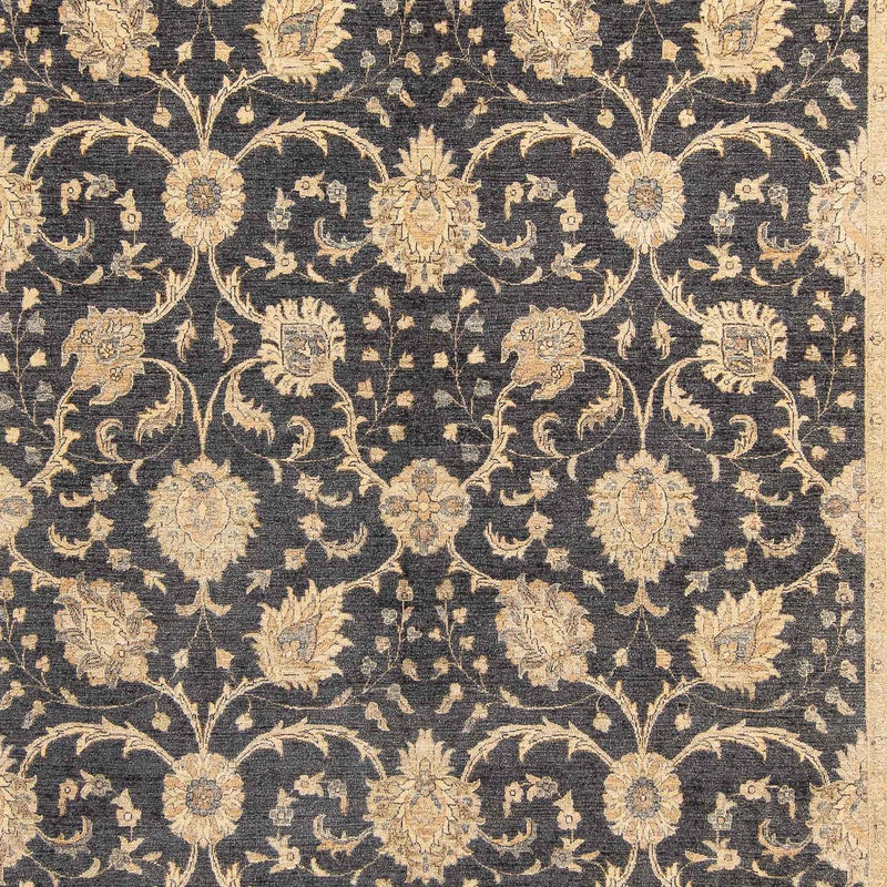 Tappeto Ziegler - Moderno - 380 x 303 cm - marrone scuro
