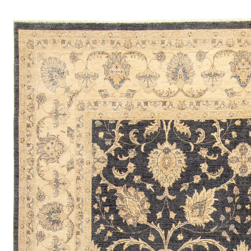 Tappeto Ziegler - Moderno - 380 x 303 cm - marrone scuro