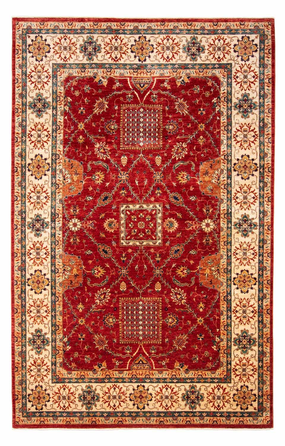 Tappeto Ziegler - 319 x 207 cm - rosso scuro