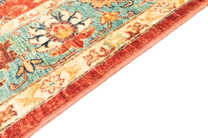 Tappeto afgano - 201 x 149 cm - rosso