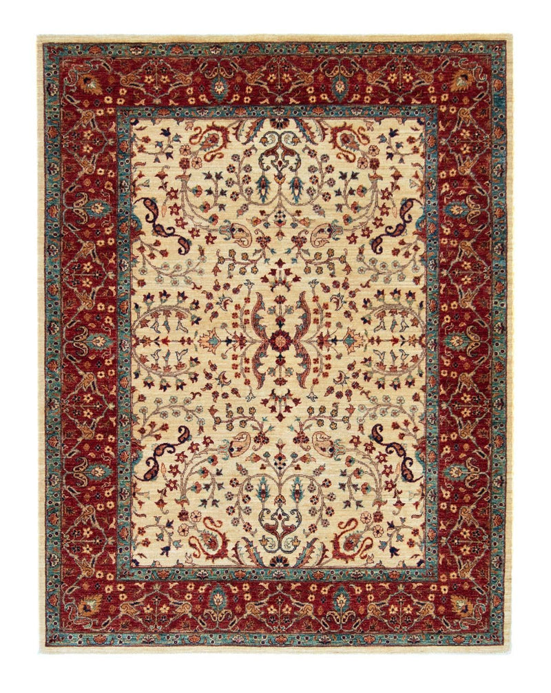 Tappeto afgano - 199 x 156 cm - beige