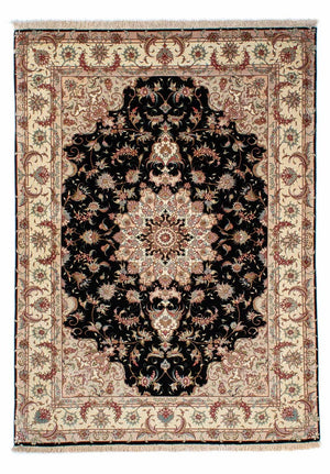 Tappeto Persero - Tabriz - 213 x 152 cm - blu scuro