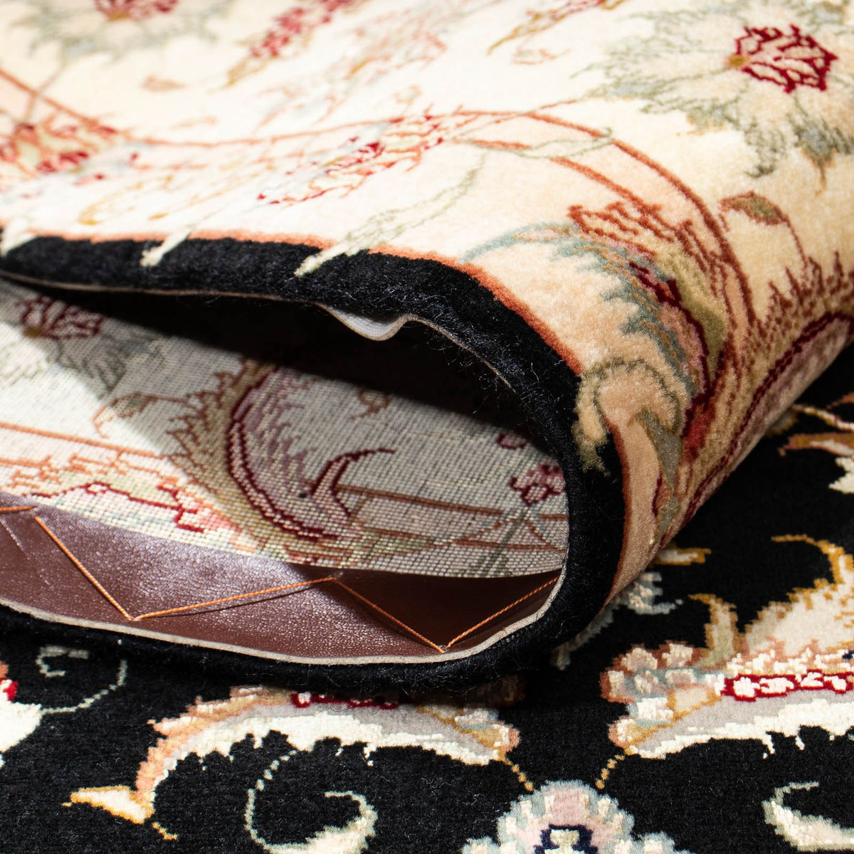 Tappeto Persero - Tabriz - 213 x 152 cm - blu scuro