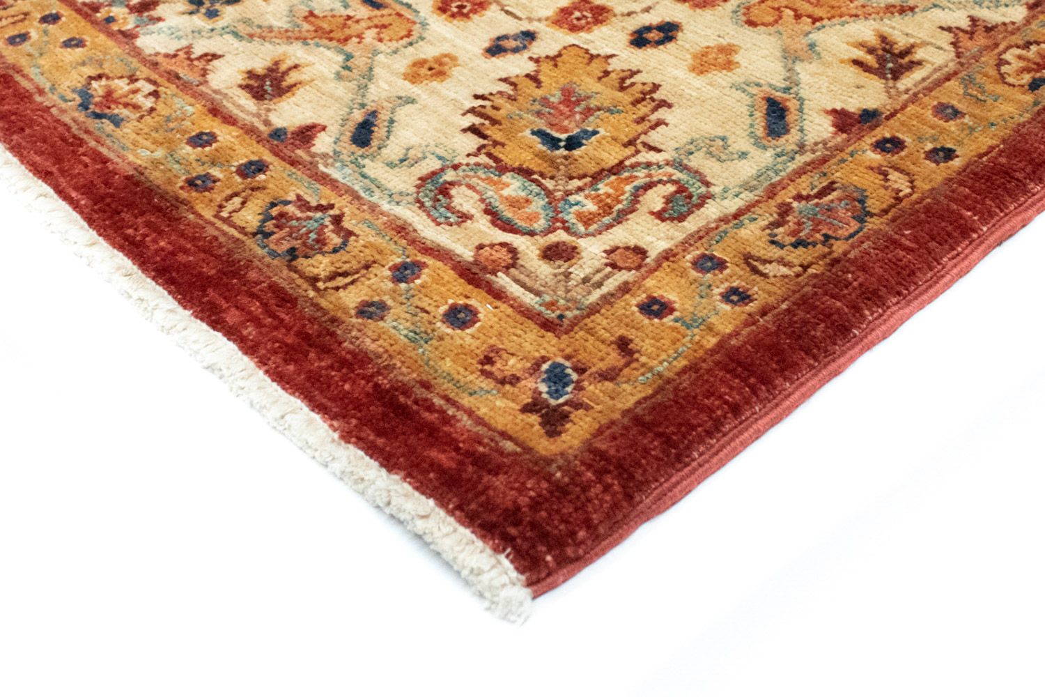 Tappeto afgano - 207 x 149 cm - rosso