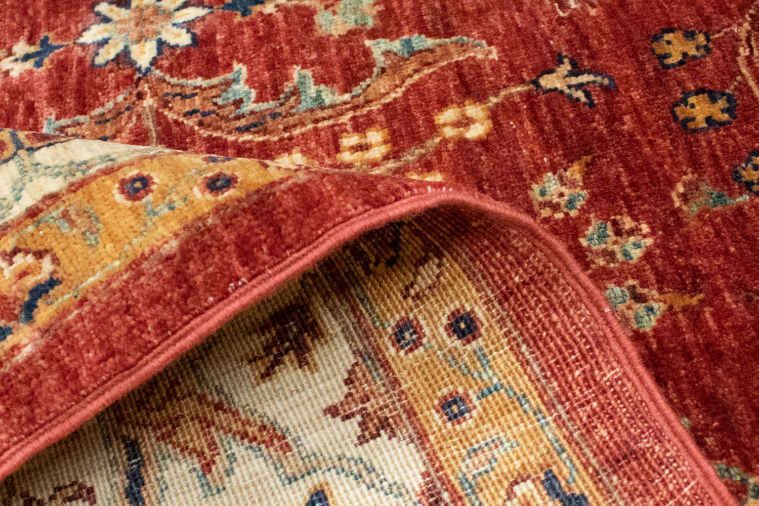 Tappeto afgano - 207 x 149 cm - rosso