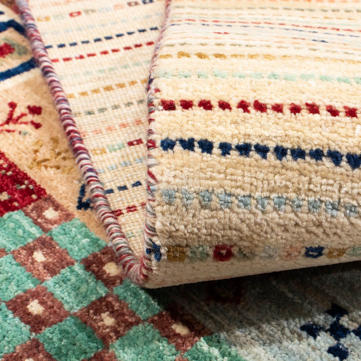 Tappeto Gabbeh - Loribaft Persero - 235 x 173 cm - beige