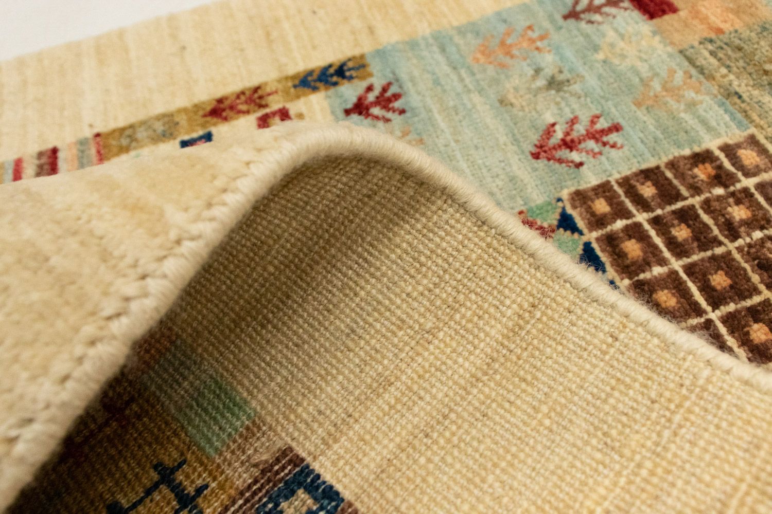 Tappeto di design - 137 x 70 cm - beige