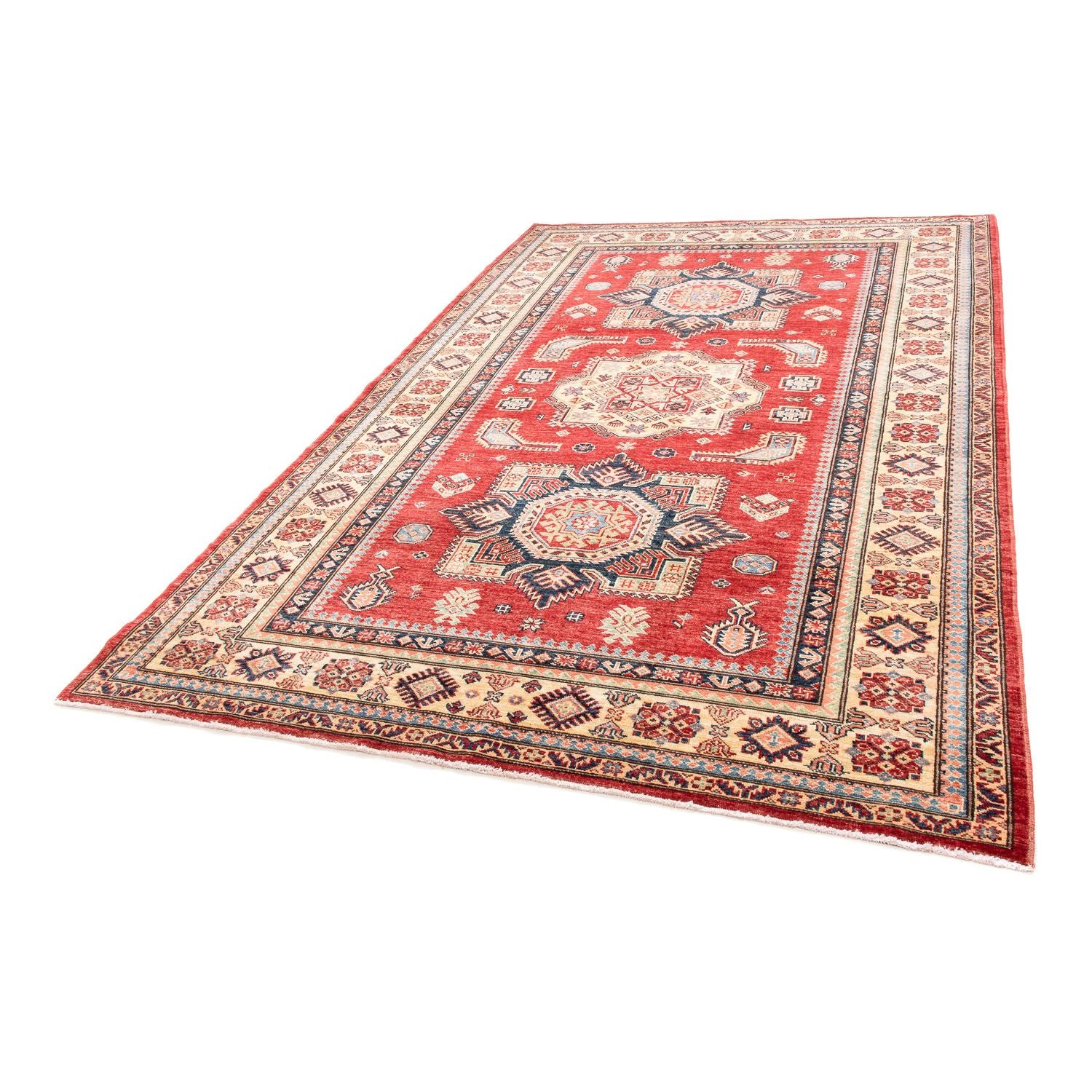 Tappeto Ziegler - Kazak - 253 x 168 cm - rosso scuro