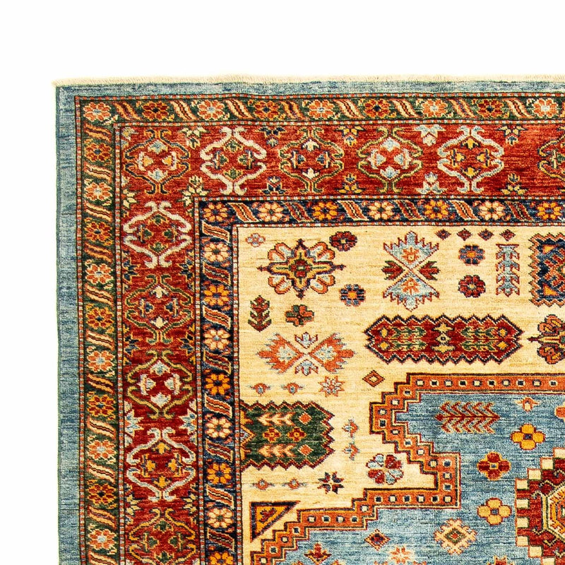 Tappeto Ziegler - Kazak - 271 x 184 cm - blu chiaro