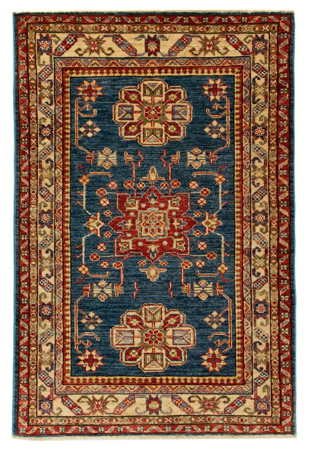 Tappeto Ziegler - Kazak - 126 x 85 cm - blu
